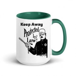 15oz Ceramic Mug with Color Inside