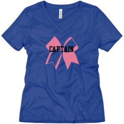 Ladies Relaxed Fit V-Neck Tee