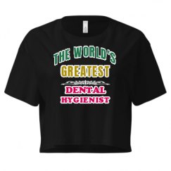 Ladies Festival Cali Crop Top Tee