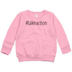 Toddler Crewneck Basic Promo Sweatshirt