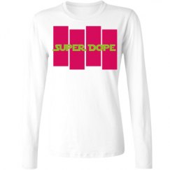 Ladies Relaxed Fit Basic Long Sleeve Tee