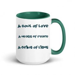 15oz Ceramic Mug with Color Inside