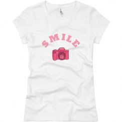Ladies Slim Fit Basic Promo Jersey Tee