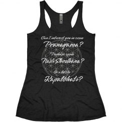 Breathe With Me (white on black)