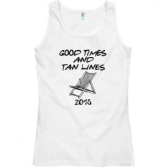 Ladies Semi-Fitted Tank