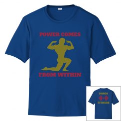 DONDIFITNESS GUYS ATHLETIC PERFORMANCE TEE