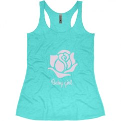 Ladies Slim Fit Super Soft Racerback Triblend Tank