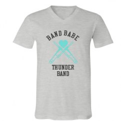 Unisex V-Neck Jersey Tee