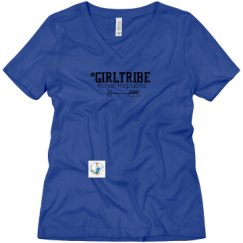 Ladies Relaxed Fit V-Neck Tee