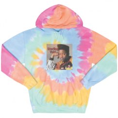 Unisex Tie-Dye Fleece Hoodie