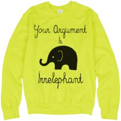 Unisex Neon Crewneck Sweatshirt