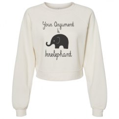 Women's Raglan Pullover Fleece