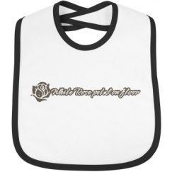 Infant Contrast Trim Bib