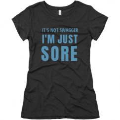 Ladies Slim Fit Super Soft Triblend Tee