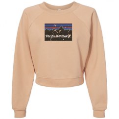 Women's Raglan Pullover Fleece