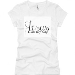Ladies Slim Fit Basic Promo Jersey Tee