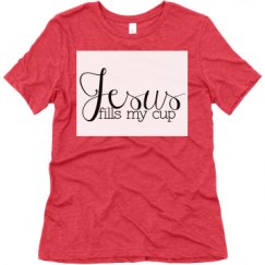 Ladies Relaxed Fit Super Soft Triblend Tee