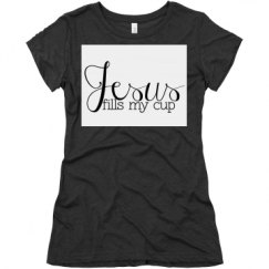 Ladies Slim Fit Super Soft Triblend Tee