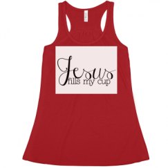 Ladies Flowy Racerback Tank