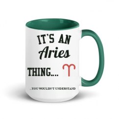 15oz Ceramic Mug with Color Inside