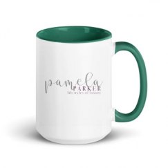 15oz Ceramic Mug with Color Inside