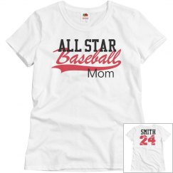 All Star Baseball Mom