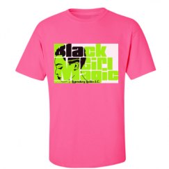 Unisex Ultra Cotton Safety Neon Crewneck Tee