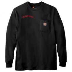 Unisex Carhartt Pocket Long Sleeve Tee