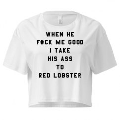 Ladies Festival Cali Crop Top Tee