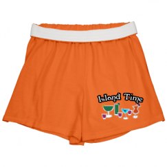 Slim Fit Cheer Shorts
