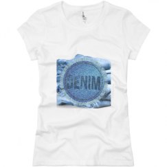 Ladies Slim Fit Basic Promo Jersey Tee