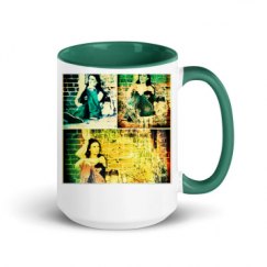 15oz Ceramic Mug with Color Inside