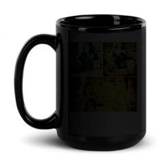 15oz Black Glossy Mug