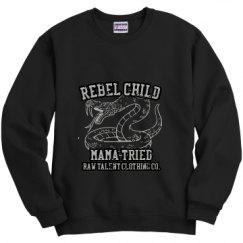 Unisex Film and Foil Crewneck Sweatshirt