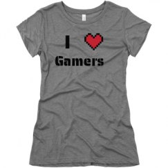 Ladies Slim Fit Super Soft Triblend Tee