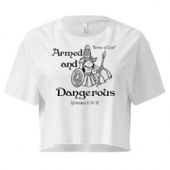 Ladies Festival Cali Crop Top Tee