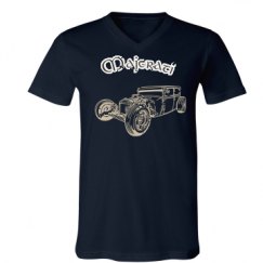 Unisex V-Neck Jersey Tee