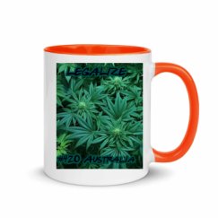 11oz Ceramic Mug with Color Inside