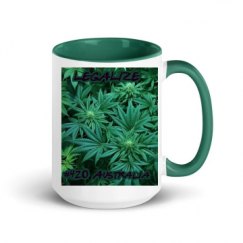 15oz Ceramic Mug with Color Inside