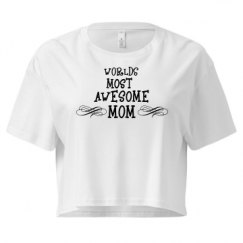 Ladies Festival Cali Crop Top Tee