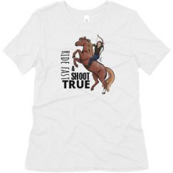 Ladies Relaxed Fit Super Soft Triblend Tee