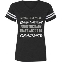 Ladies Relaxed Fit Vintage Sports Tee