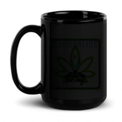 15oz Black Glossy Mug