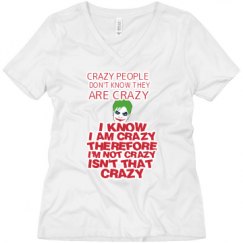 Ladies Relaxed Fit V-Neck Tee