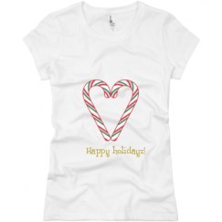 Ladies Slim Fit Basic Promo Jersey Tee