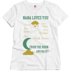 nana shirt  moon