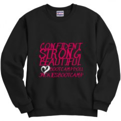 Unisex Film and Foil Crewneck Sweatshirt