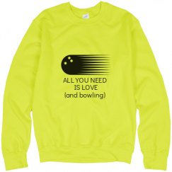 Unisex Neon Crewneck Sweatshirt