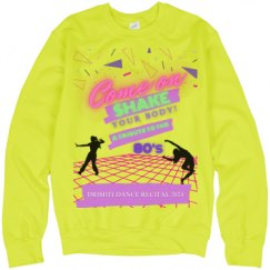 Unisex Neon Crewneck Sweatshirt