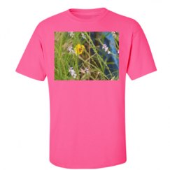 Unisex Ultra Cotton Safety Neon Crewneck Tee